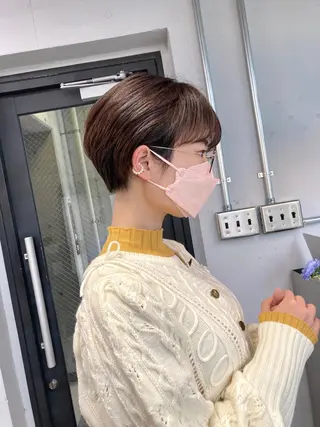 ショート 新井 広樹のヘアスタイル