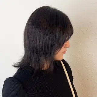 ミディアム カラー レイヤーカット / 栄 / はるな🌼のヘアスタイル