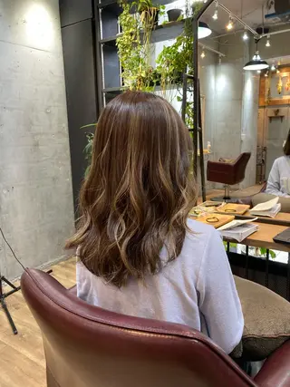 ロング カラー Trill所属・縮毛矯正/髪質改善 /SATOKOのヘアスタイル