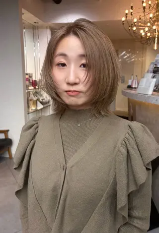 ショート カラー 藤原快斗/レイヤー /ウルフ/ハイトーンのヘアスタイル