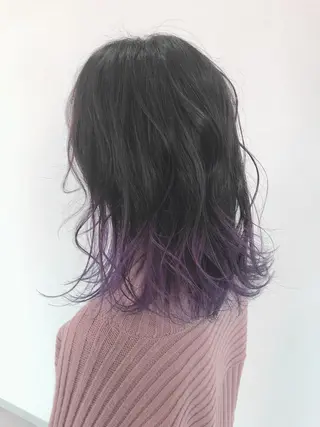 ミディアム カラー 【tejina】 ochiのヘアスタイル