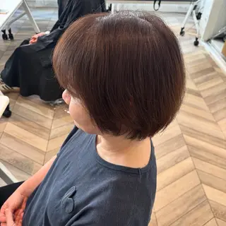 ショート カラー シンドウ チサのヘアスタイル