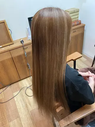 ロング カラー 透明感カラー/韓国風 /髪質改善/ゴトウのヘアスタイル
