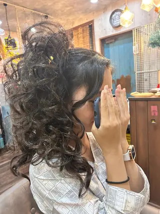 PRAMEERA所属・higashi chiriのヘアスタイル