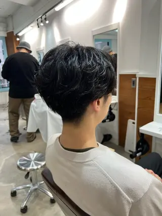 パーマ メンズ MION✂️ 似合わせカットのヘアスタイル