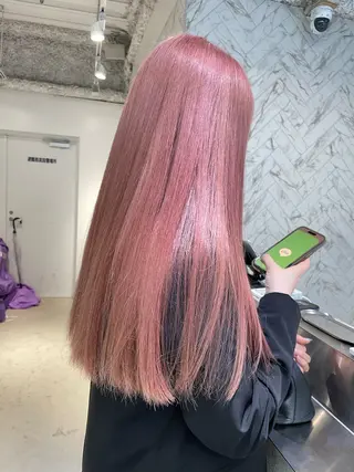 ロング カラー ヘアアレンジ 🎗秋山勇 /三宮指名No.1のヘアスタイル