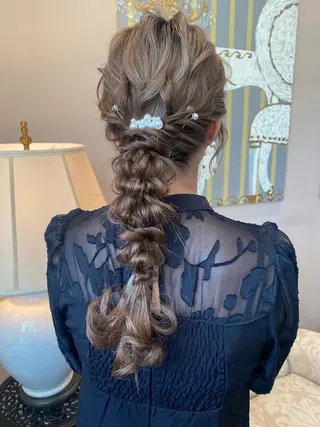 ヘアアレンジ サソウ ユリエ🥥のヘアスタイル