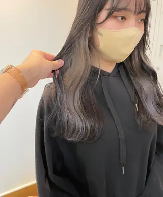 ロング カラー AMNESIA三軒茶屋所属・おがわ ともひさのヘアスタイル