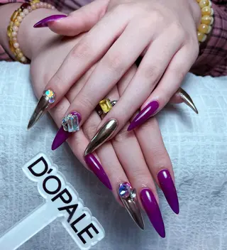 ネイル D‘OPALEサロン所属・トパサロン 上野kkのネイルデザイン