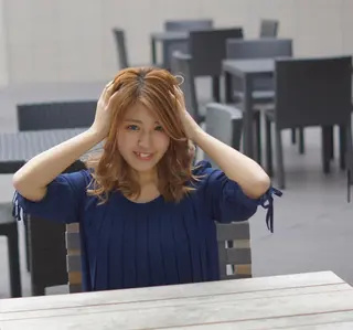 セミロング カラー ヘアアレンジ 長瀬 燎哉のヘアスタイル