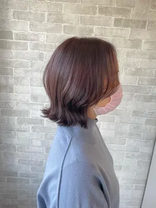 ミディアム Well's TAIGAのヘアスタイル