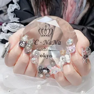 ネイル CCNaNaスカルプ 長さだし専門💎のネイルデザイン