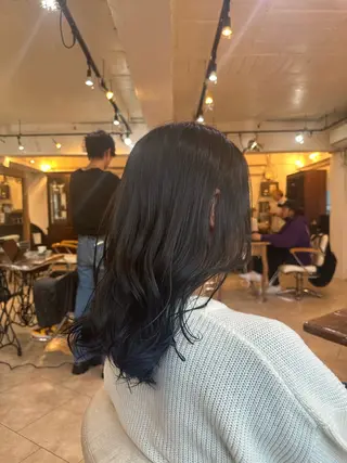 カラー スパイキー/ ピンパーマ/緑川雄也のヘアスタイル