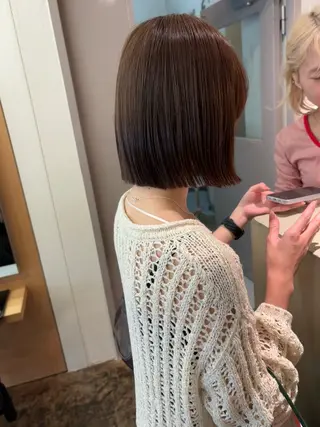 ショート 武田美空🐇 ボブ/暖色カラー🌷のヘアスタイル