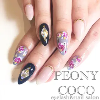 ロング ネイル マツエク・マツパ Beauty salon STELLA所属・STELLA 大西南帆のマツエク・マツパデザイン