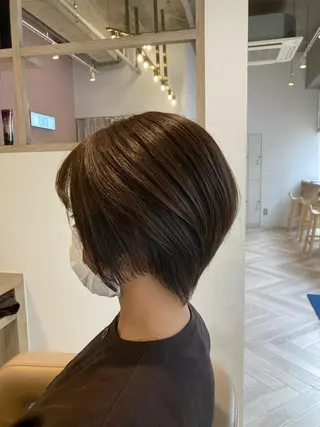 ショート カラー ✂︎市川店 ☆ヒロトのヘアスタイル