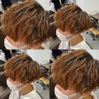 パーマ メンズ メンズ特化LIBER 石川玲央のヘアスタイル