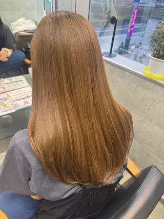 ロング CHARA Chalone池袋店所属・髪質改善池袋𓊆石原 大士𓊇ダブルカラーのヘアスタイル