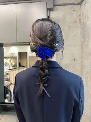 ヘアアレンジ 佐伯 和佳のヘアスタイル