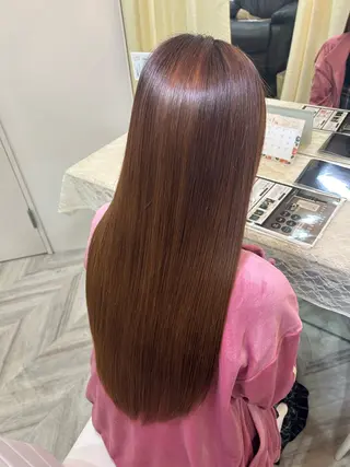 ロング カラー Happiness王寺所属・髪質改善カラー 🫧萩原のヘアスタイル