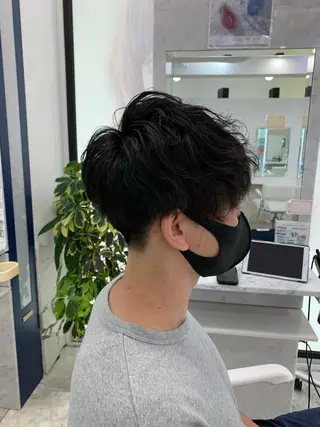 パーマ メンズ 相武台ショート特化 💐川崎希💐のヘアスタイル