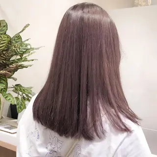 ミディアム カラー メンズ CANAAN銀座所属・艶透明感カラー/ ルーズパーマ/田中のヘアスタイル