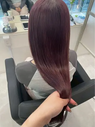 ロング MAHO/透明感カラ ー/髪質改善🍒のヘアスタイル
