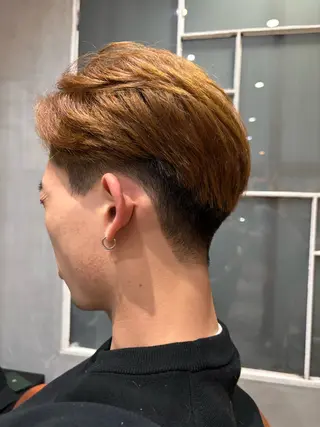 ショート カラー メンズ ツーブロック刈り上げ Harunaのヘアスタイル