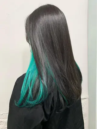 ロング カラー 映える顔周りカット ♥️韓国ヘア"ちぇるのヘアスタイル