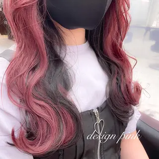 ロング カラー パーマ ヘアアレンジ メンズ キッズ ネイル マツエク・マツパ 🎀愛されモテヘア♡ 梅澤夏基🎀のヘアスタイル