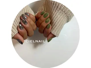 ミディアム cielnail 祇園のネイルデザイン