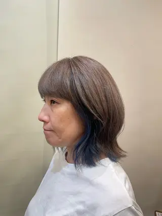 カラー 白髪ケア  BAUM まやのヘアスタイル