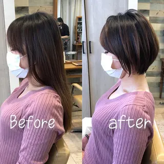 ショート カラー ショートの神✨AFL OAT 井上康平のヘアスタイル