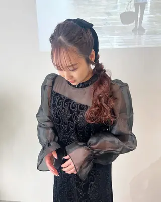 ロング ヘアアレンジ LA.MIU★ 八王子店Mayuのヘアスタイル