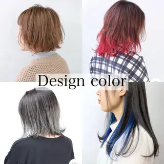 カラー デザインカラー 🥣EMIKA♡彡のヘアスタイル