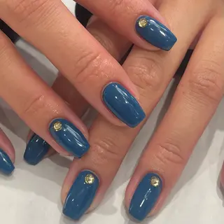 ネイル クルミ/ 💕ワンホンネイルのネイルデザイン