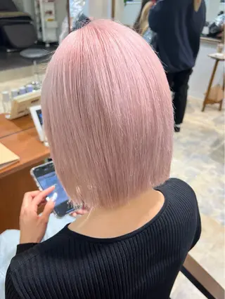 ショート カラー collet矢島 /ブリーチカラーのヘアスタイル