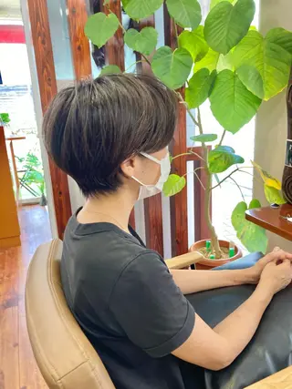 ショート 大人女子ショート 髪質改善山口耕祐のヘアスタイル