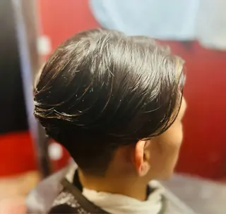 ミディアム メンズ ヒロ銀座バーバーショップ秋葉原店所属・堀 真人のヘアスタイル