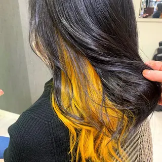 ロング カラー マルナ本店 ペコのヘアスタイル