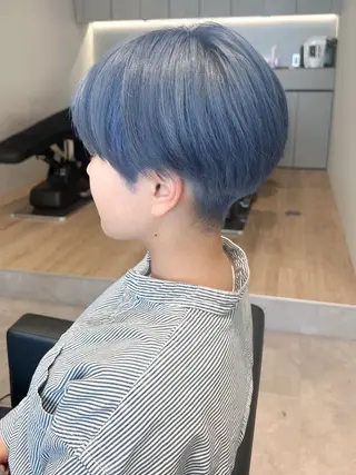 ショート カラー Le  soup所属・粟田 剛史のヘアスタイル