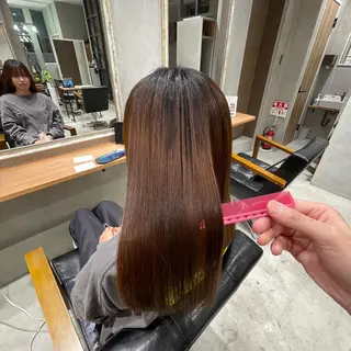 ミディアム stylist YUTOのヘアスタイル