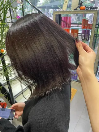 ミディアム カラー 【 ネイリスト&アイ リスト】キヨカのネイルデザイン