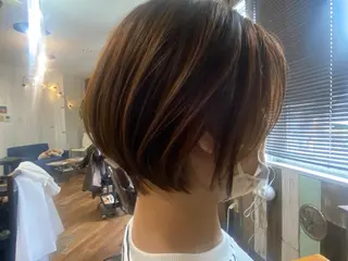 ショート uchiyama kenのヘアスタイル
