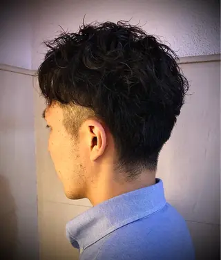 ミディアム パーマ 横浜 カット全般 大槻のヘアスタイル