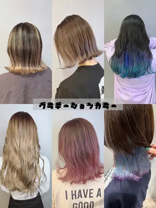 カラー 宮原 佳苗のヘアスタイル