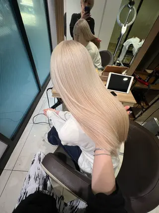 ロング カラー ハイトーン/デザイン 💎ryuyaのヘアスタイル