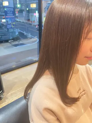 ロング カラー ショート・ボブ 中村俊哉のヘアスタイル