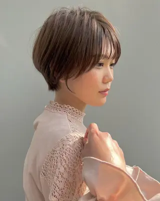 ショート 岸本 理希のヘアスタイル