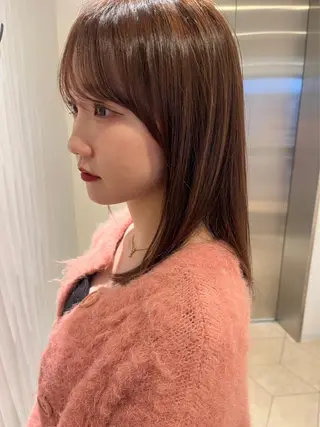 ミディアム 小林 伯熙のヘアスタイル